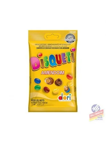 Disqueti Dori 40g Amendoim Choc. - AMENDOIM - Mercearia