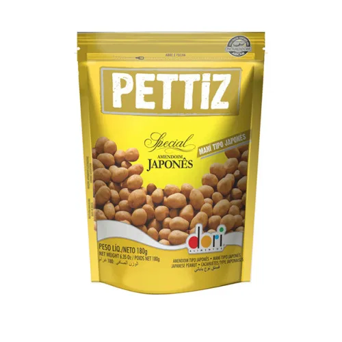 AMENDOIM SALGADO PETTIZ SPECIAL JAPONÊS POUCH 180G - DORI