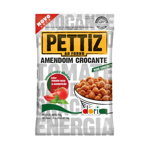 Amendoim Croc Pettiz 150g Tom Seco/manj Croc - AMENDOIM - Mercearia