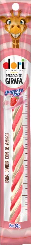 Bala Regaliz Dori 30g Pescoco Girafa Yogurte100 - DORI - Mercearia
