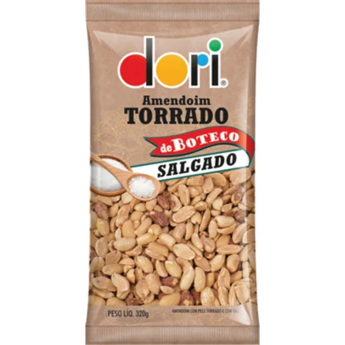 Amendoim Dori Boteco 320g Salgado - AMENDOIM - Mercearia