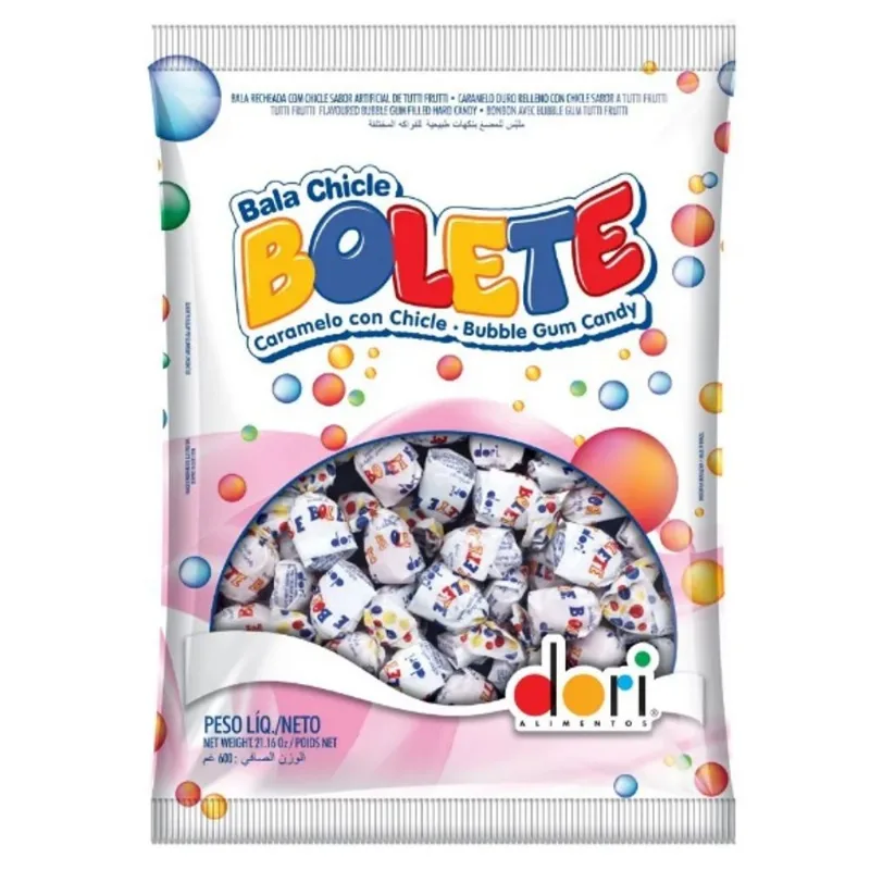 Bala Chiclete Bolete Tutti Frutti 400g - Dori
