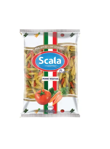 Macarrão Scala C/ovos Vegetais Penne - SCALA