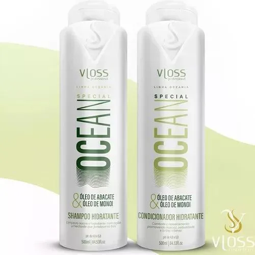 Vloss Professional Special Ocean Hidratante Óleo De Abacate - Não Informado - Higiene E Perfumaria
