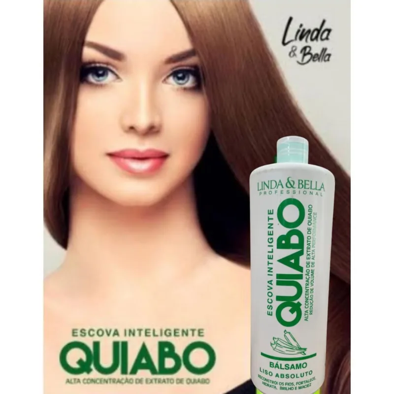 Progressiva Quiabo 1000Ml Linda & Bella Liso Absoluto