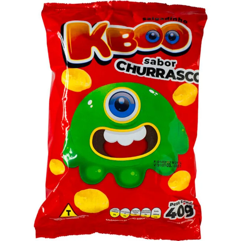 Salgadinho Kboo Karintó Churrasco 40g