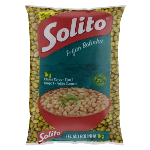 Feijao Bolinha Solito 1kg - SOLITO - Mercearia