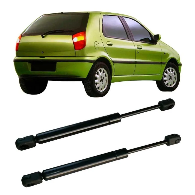 2x Amortecedor Tampa Traseira Palio Hatch 1996 97 98 A 2008