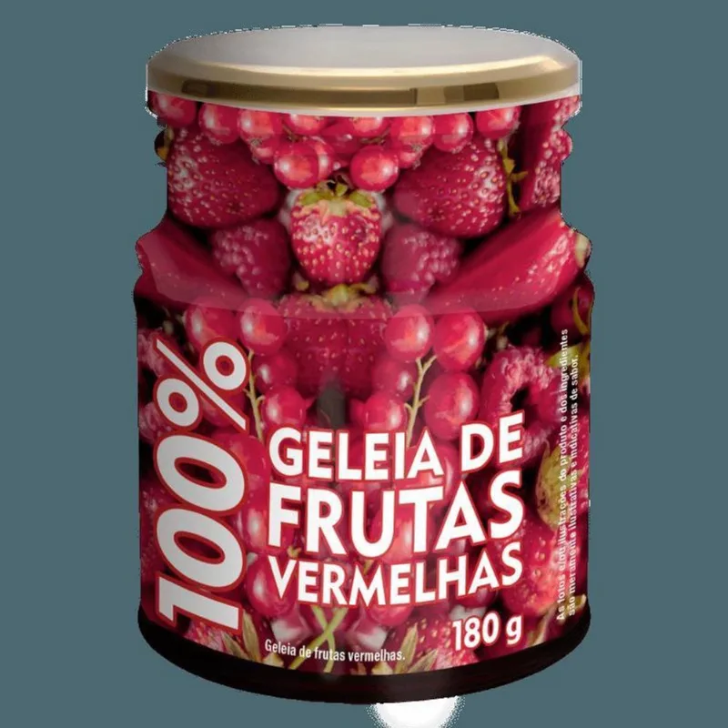 Geleia 100% Frutas Vermelhas 180G - Vitao