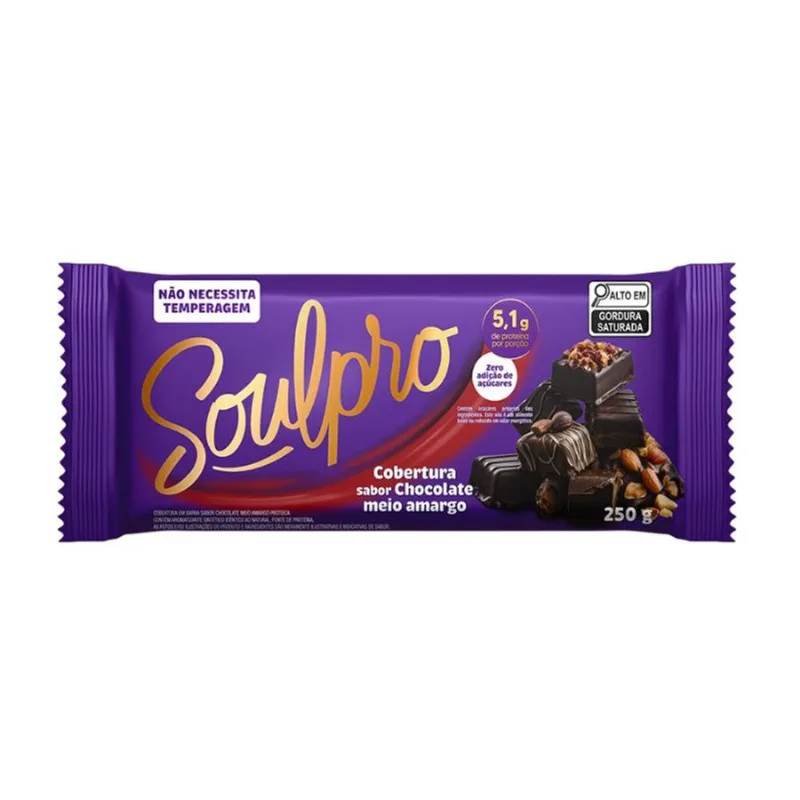 Cobertura Chocolate Meio Amargo Vitao 250g