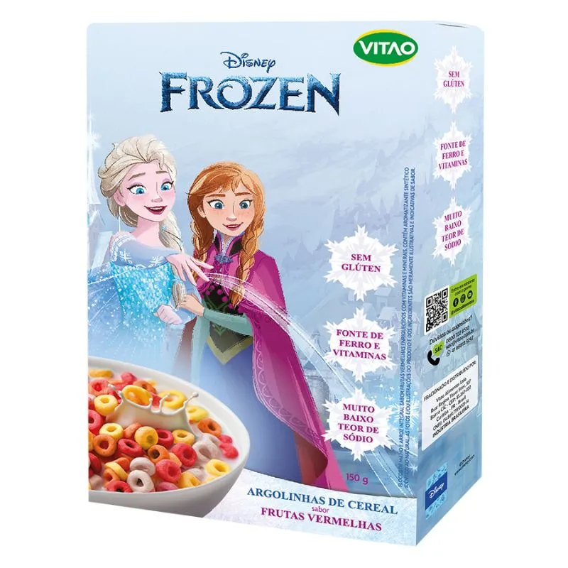 Cereal Argolinhas Frutas Vermelhas Vitao 150g - Vitao - Alimentos E Bebidas