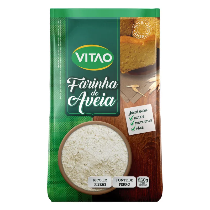 FARINHA DE AVEIA VITAO - AVEIA - Produtos De Moagem
