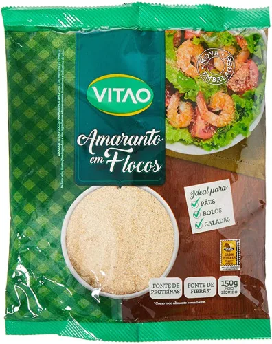 Amaranto Vitao 150gr Flocos - VITAO - Mercearia