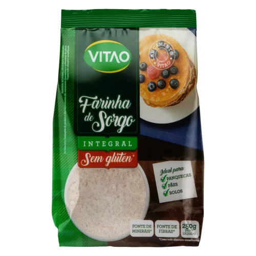 Farinha De Sorgo Integral Vitao Pacote 250g - INTEGRAL - Mercearia