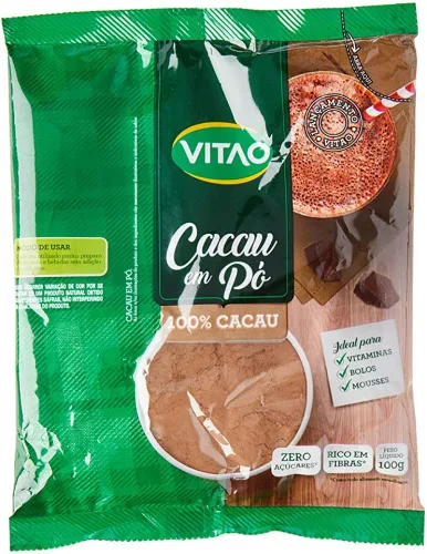 Cacau Em Po Vitao 100g - VITAO