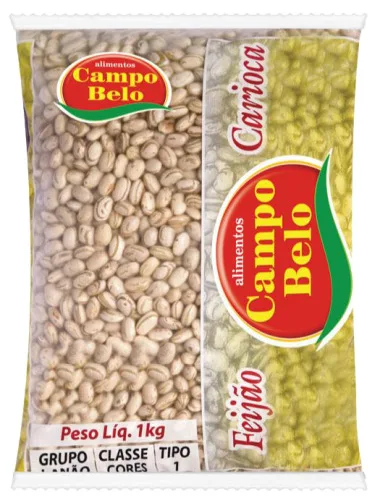 Feijao Carioca Campo Belo Tp1 1kg - CAMPO BELO - Mercearia