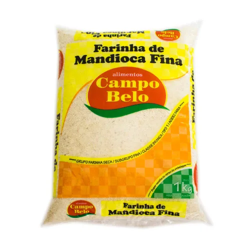 Farinha Mand Fina 1kg Campo Belo - CAMPO BELO - Mercearia