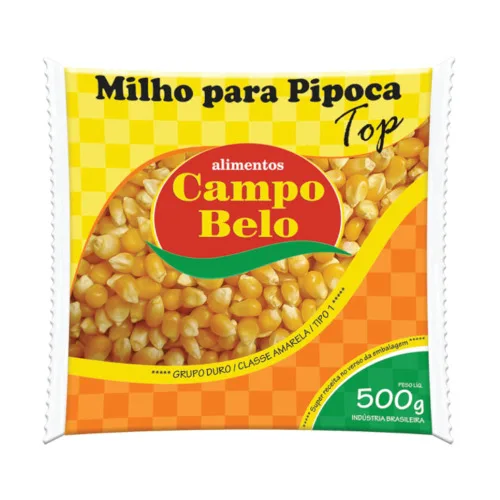 Milho Pipoca Top Campo Belo - CAMPO BELO - Mercearia