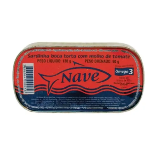 Sardinha Nave Com Molho De Tomate - TOMATE