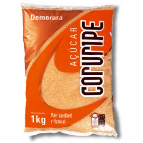 Coruripe Demerara Pacote 1 Kg - CORURIPE - Mercearia