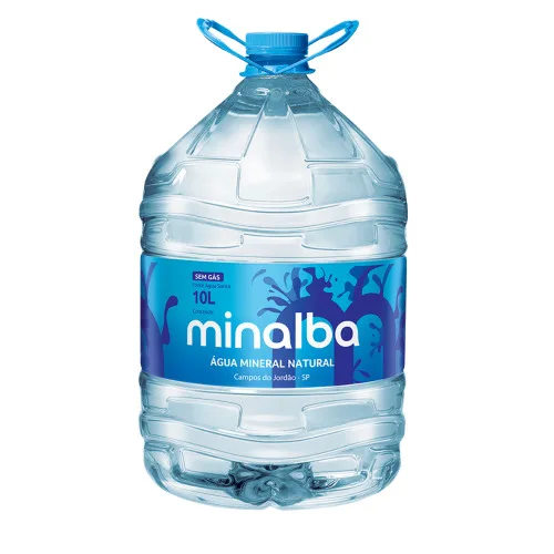 Água Mineral Natural Sem Gás Minalba Galão 10l - MINALBA - Bebidas