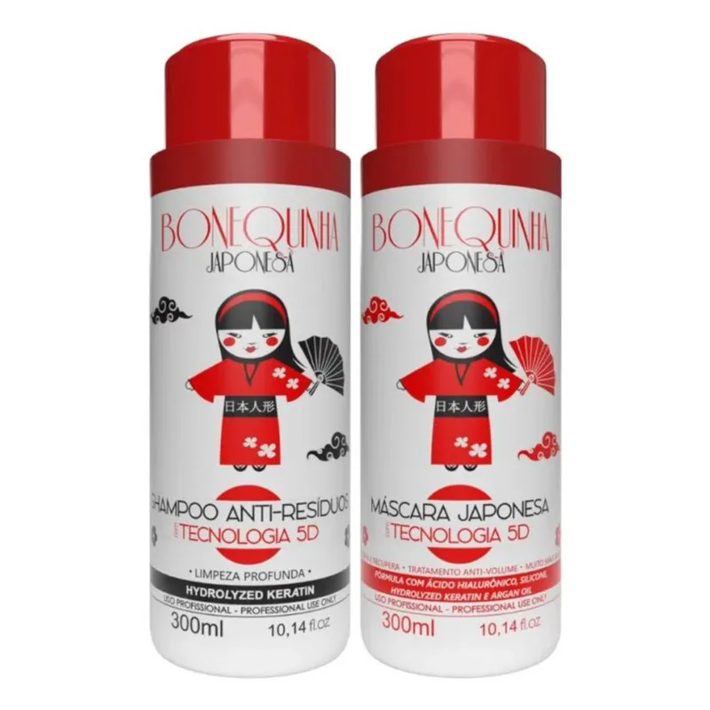 Kit Progressiva Japonesa 5D Maria Escandalosa 300ml