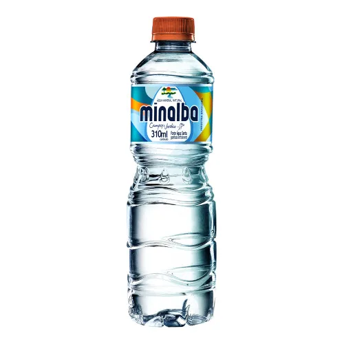 Ame Gua Mineral Com G Ame S Garrafa Minalba 510ml - MINALBA - Bebidas