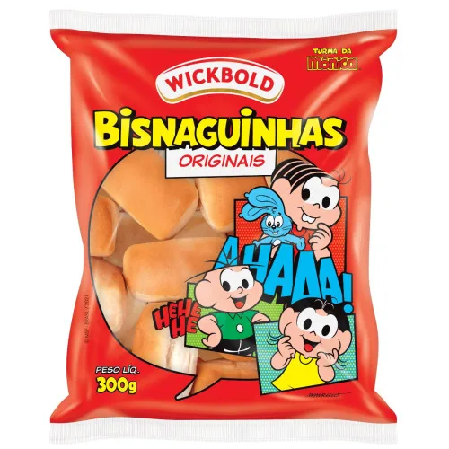 Pão Bisnaguinha Turma Da Nutrição Wickbold Pacote 300g - WICKBOLD - Mercearia