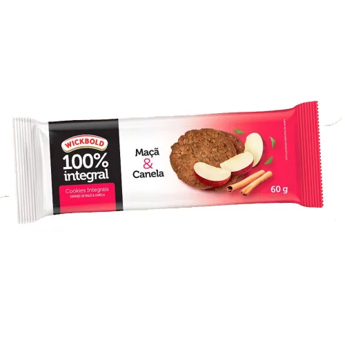 COOKIES WICKBOLD 100 INTEG MACA CANELA 60G - WICKBOLD