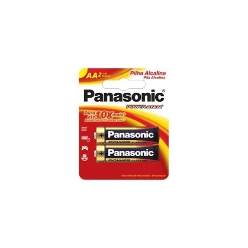 Pilha Panasonic Alcalina Aa 2unidade - PANASONIC - Bazar