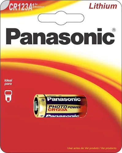 Bateria Panasonic Lithium 3 Cr123a - PANASONIC