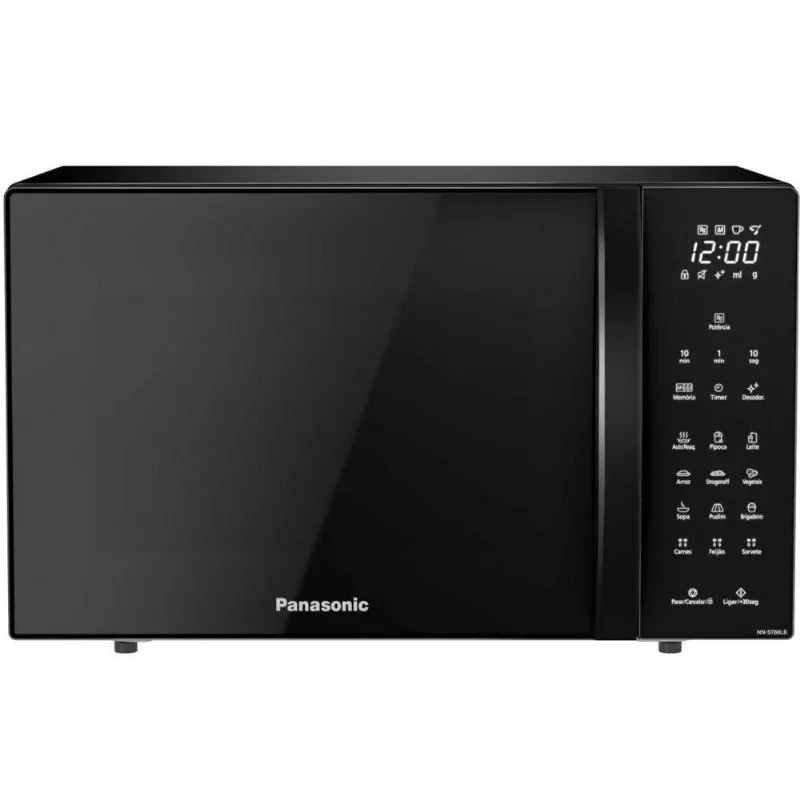 Forno Micro Ondas Nnst66lbruk 32 Litros Panasonic Preto 220v 220V
