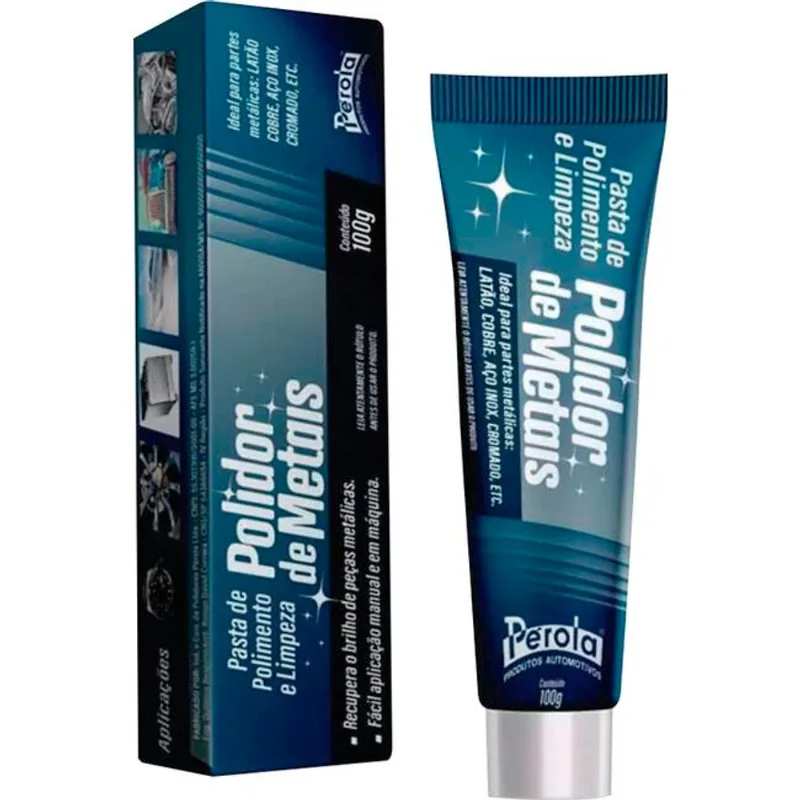 Polidor de Metais Pérola 100g