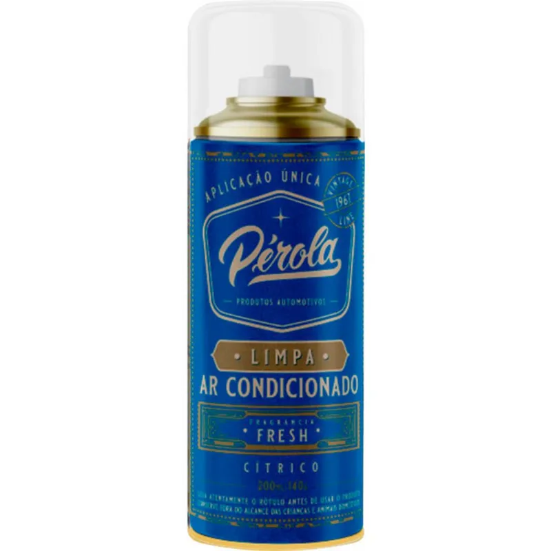 Limpa Ar Condicionado Pérola Cítrico 200ml