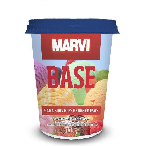 Po Sorvete Marvi Leite Condicionador - MARVI - Mercearia