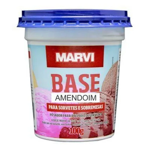 Po Sorvete Marvi Amendoim - AMENDOIM - Mercearia