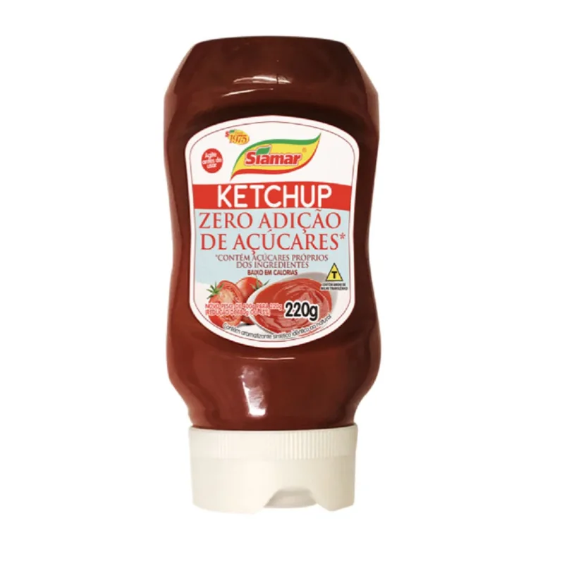Ketchup Siamar Zero 220g