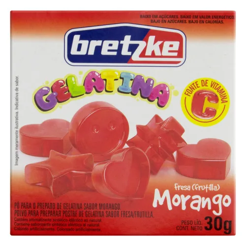 Po Gelat Bretzke Morango - BRETZKE - Mercearia
