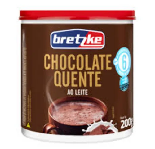 Choc Quente Muky Ao Leite Pote 200g - BRETZKE - Mercearia