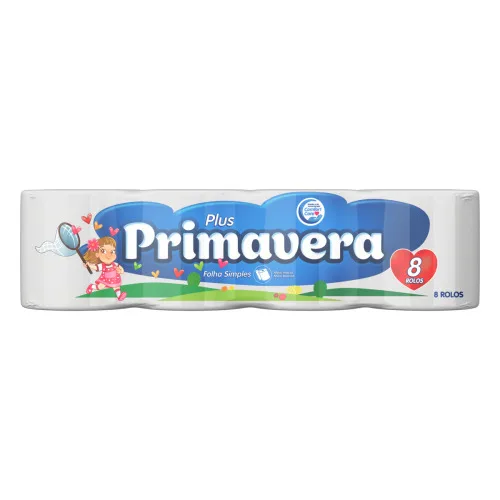 Primavera Folha Simples Neutro 30 Metros 8 Unidades - PRIMAVERA