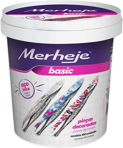 Pinca Merheje Decorada Ba - MERHEJE - Higiene E Beleza
