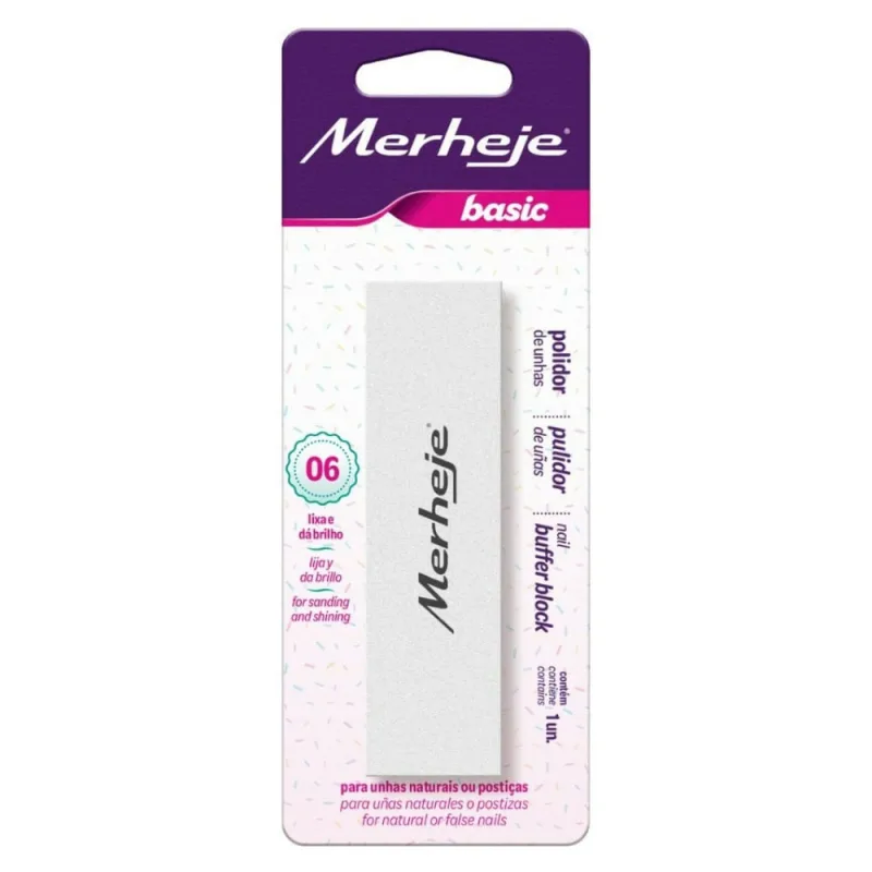 POLIDOR DE UNHA MERHEJE BASIC - MERHEJE - Beleza