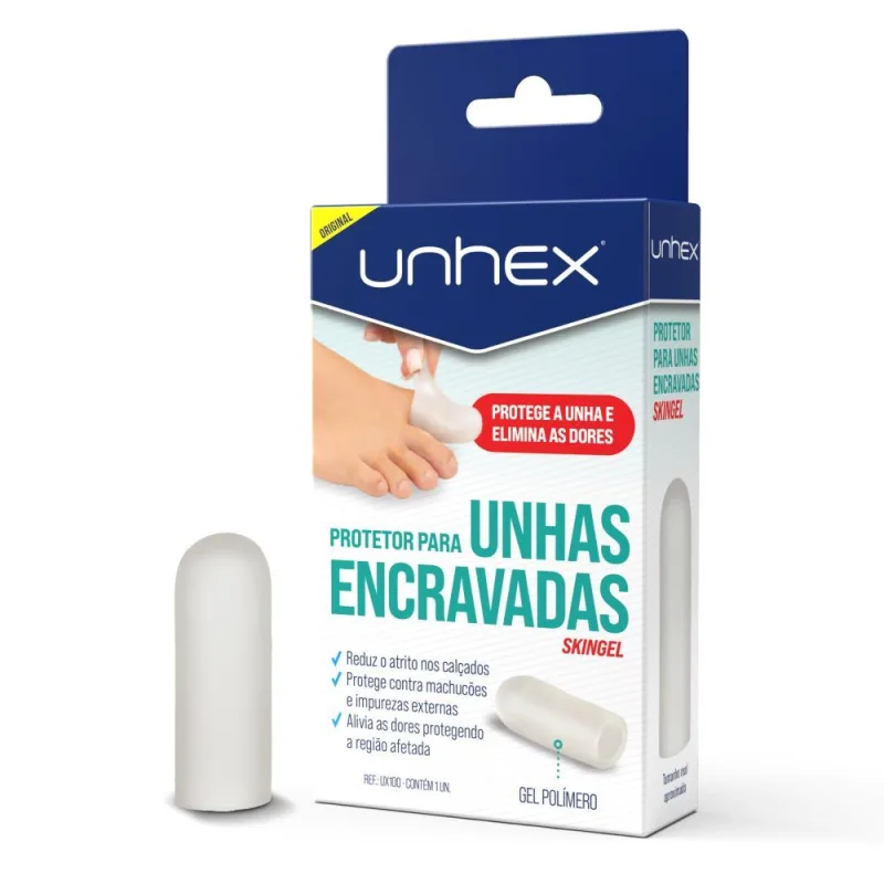 Protetor para Unhas Encravadas P Unhex Skingel 1 par - UNHEX