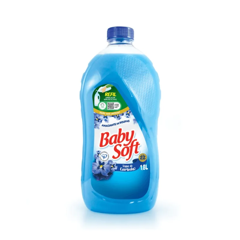 AMACIANTE DE ROUPA BABY SOFT TOQUE DE CARINHO 1,8L