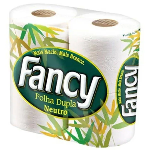 Papel Higiênico Fancy Fd 30m C/24 - FANCY - Higiene E Beleza