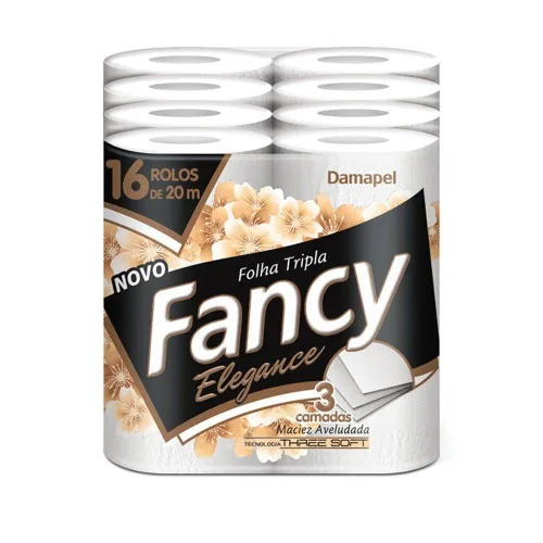 Papel Hig Fancy Fd Neutro 30m C/32 - FANCY