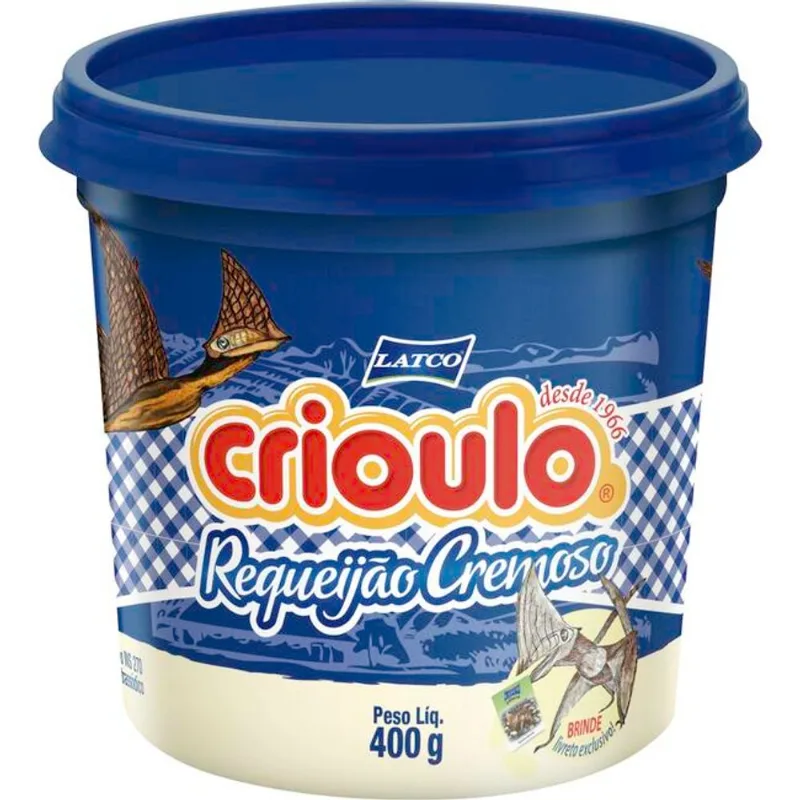 Requeijão Cremoso Crioulo 400g