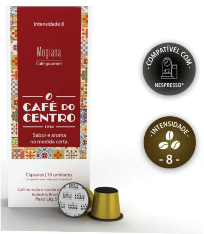 CAFÉ DO CENTRO CAPSULA ORIGEM 50G MOGIANA - ORIGEM - Mercearia