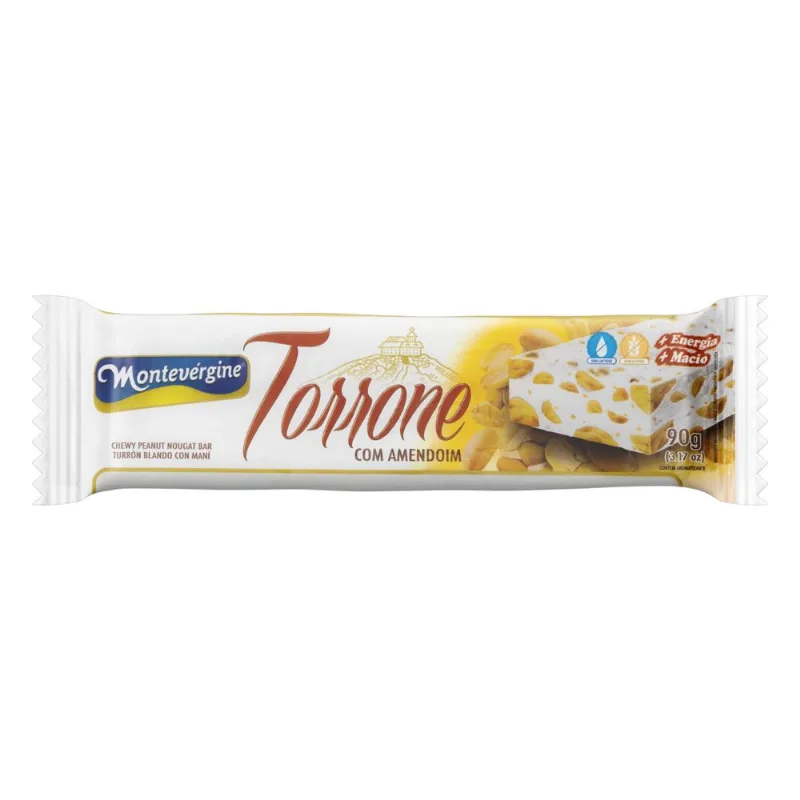Torrone Montevergine Amendoim 90g