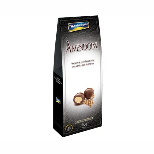 Bombom Montevergine Sonata Recheado Amendoim - AMENDOIM - Mercearia